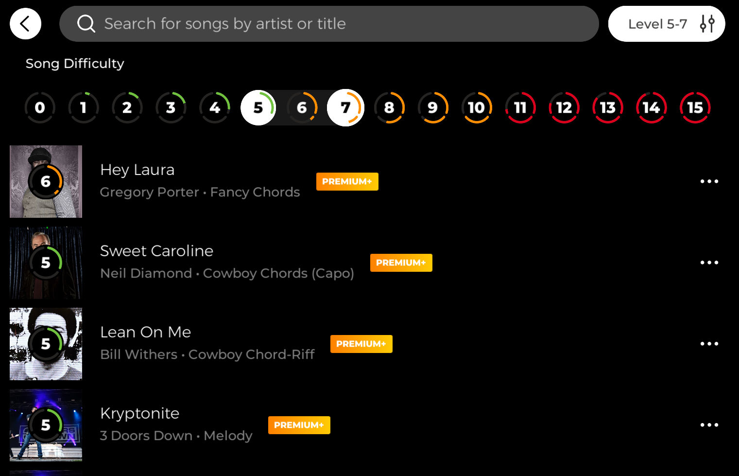 How To Search For Songs Yousician Support